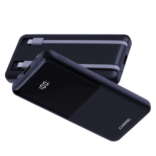 CHARG 10000mAh 22.5W Fast Charging Power Bank (CP-10)-Black thumbnail 2